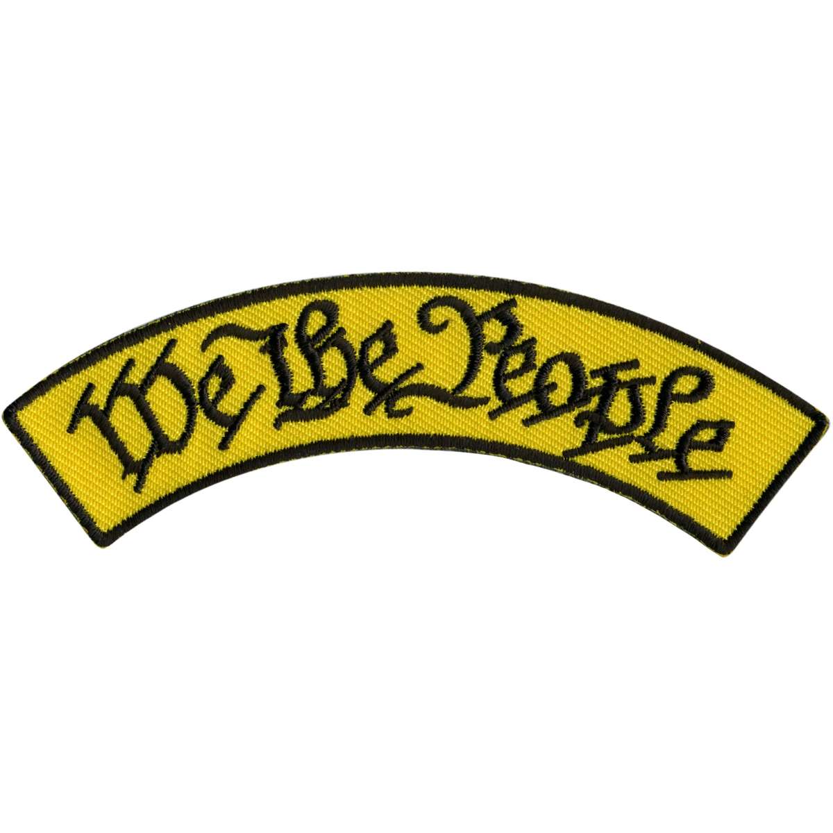 Hot Leathers We The People 4″ X 1″ Top Rocker Patch PPM4166