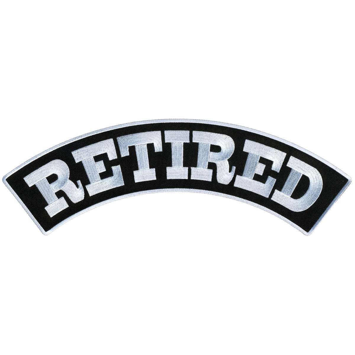 Hot Leathers Retired 12″ X 3″ Top Rocker Patch PPM4175