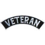 Hot Leathers Veteran 4″ X 1″ Top Rocker Patch PPM4178