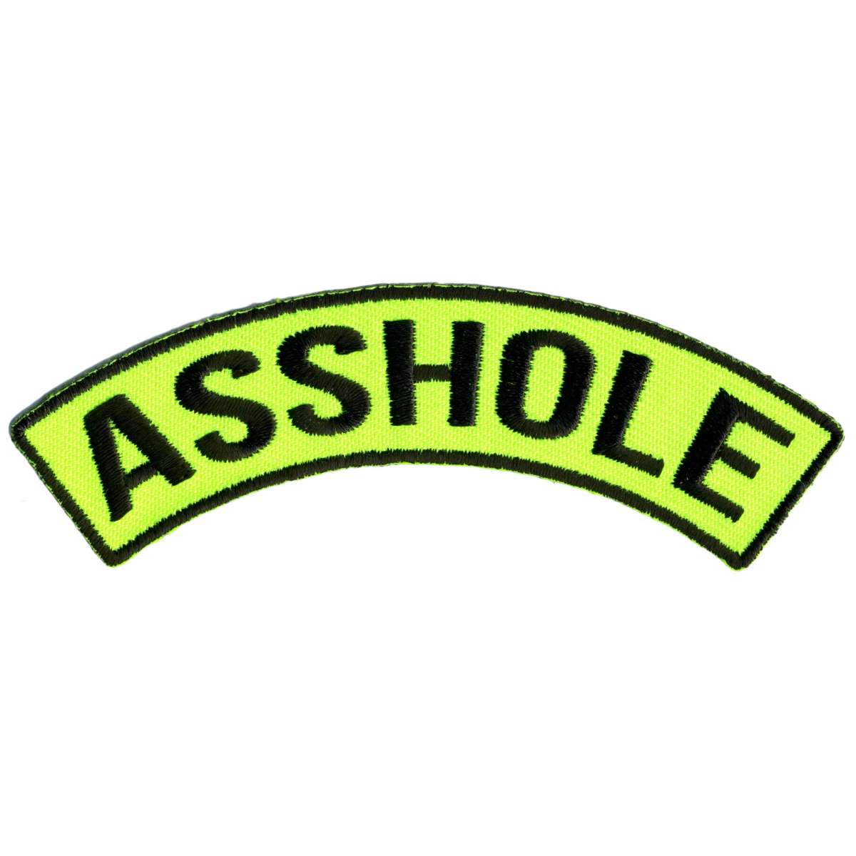 Hot Leathers Asshole 4″ X 1″ Top Rocker Patch PPM4182