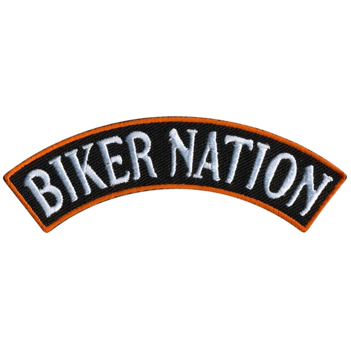 Hot Leathers Biker Nation 4″ X 1″ Top Rocker Patch PPM4184