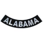 Hot Leathers Alabama 12″ X 3″ Bottom Rocker Patch PPM5001