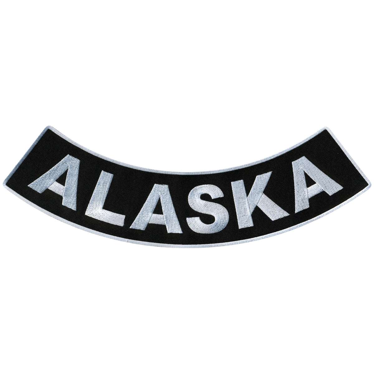 Hot Leathers Alaska 12″ X 3″ Bottom Rocker Patch PPM5003
