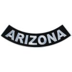 Hot Leathers Arizona 12″ X 3″ Bottom Rocker Patch PPM5005