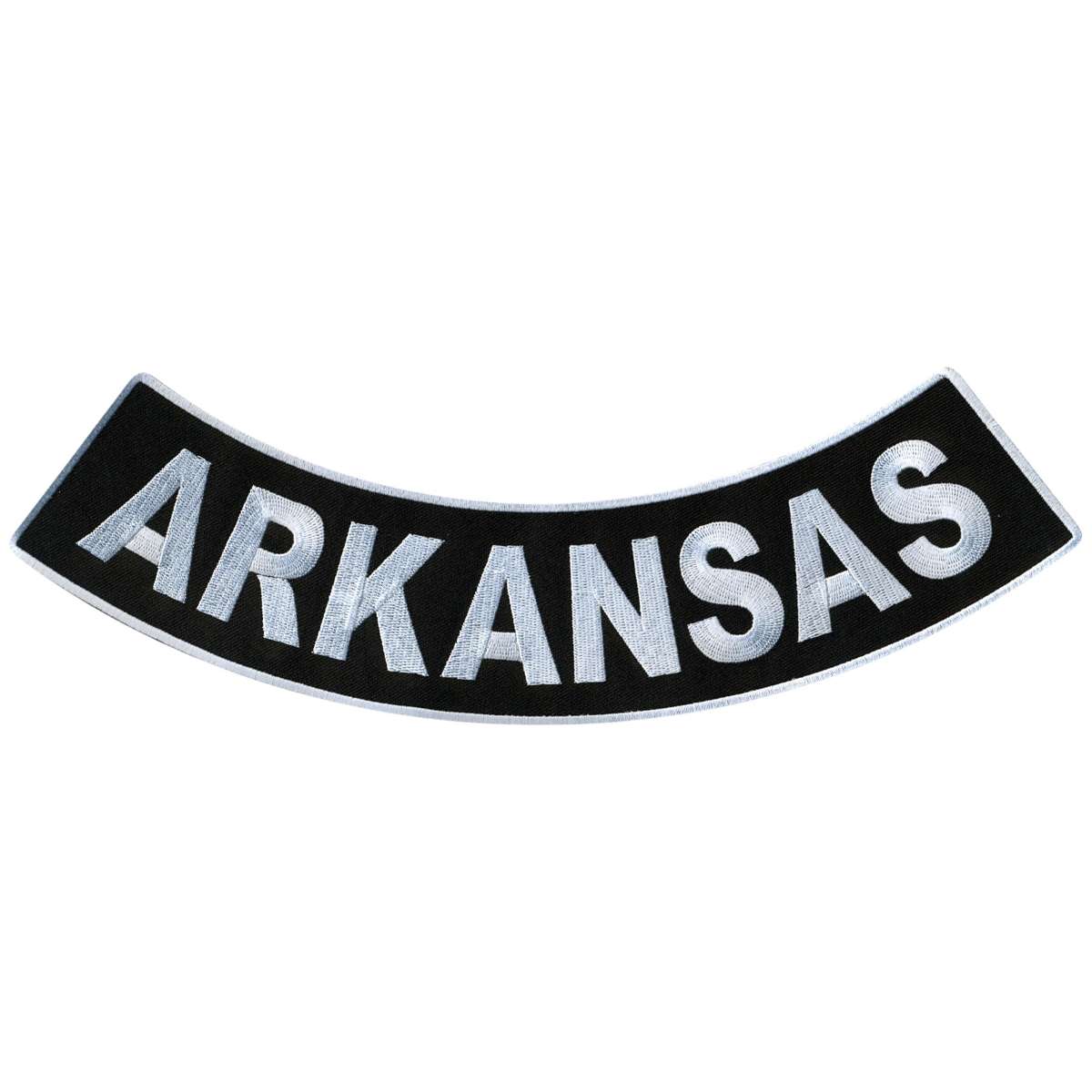 Hot Leathers Arkansas 12″ X 3″ Bottom Rocker Patch PPM5007