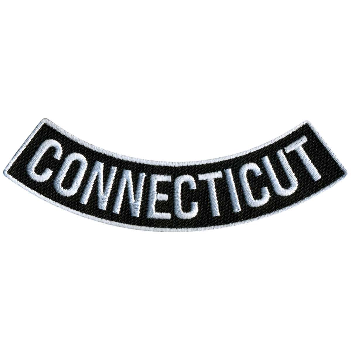 Hot Leathers Connecticut 4″ X 1″ Bottom Rocker Patch PPM5014