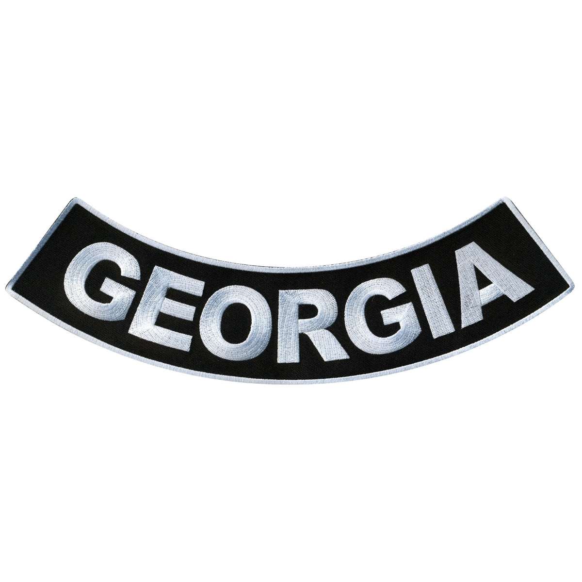 Hot Leathers Georgia 12″ X 3″ Bottom Rocker Patch PPM5019