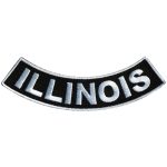 Hot Leathers Illinois 4″ X 1″ Bottom Rocker Patch PPM5026