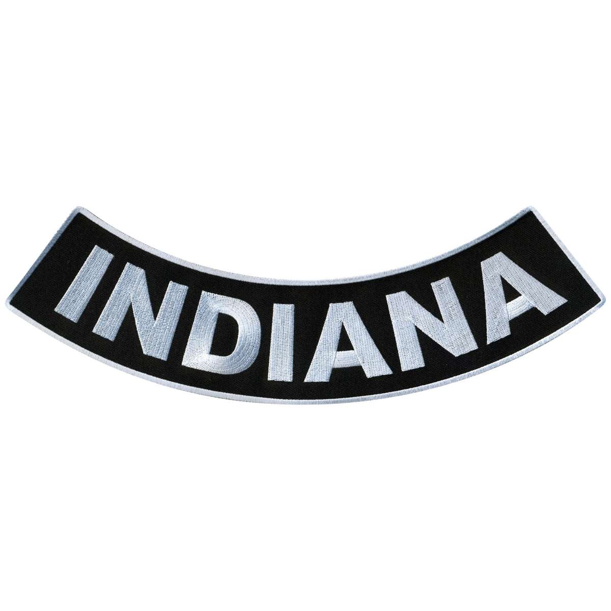 Hot Leathers Indiana 12″ X 3″ Bottom Rocker Patch PPM5027