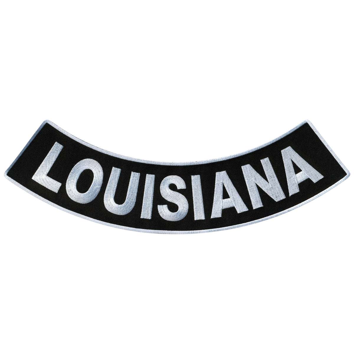 Hot Leathers Louisiana 12″ X 3″ Bottom Rocker Patch PPM5035
