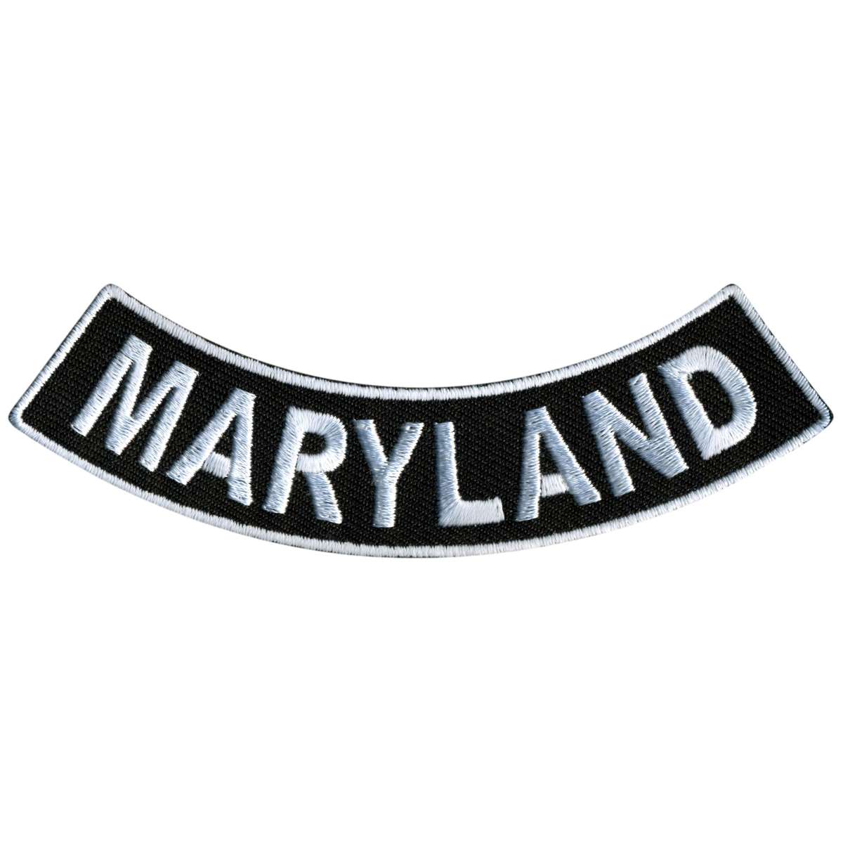 Hot Leathers Maryland 4″ X 1″ Bottom Rocker Patch PPM5040