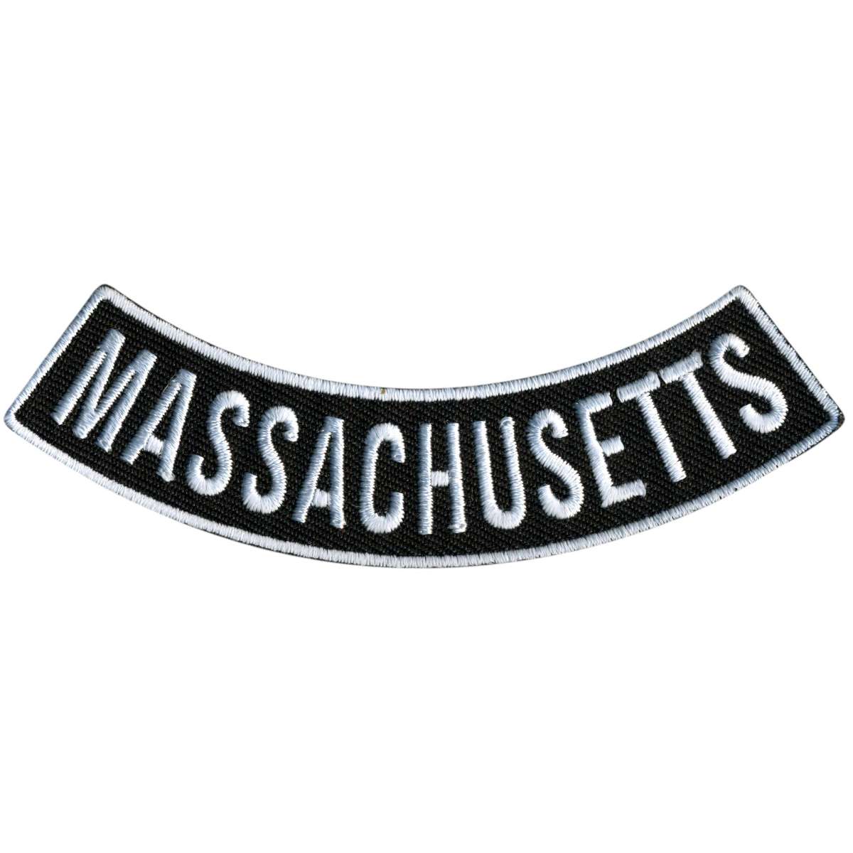 Hot Leathers Massachusetts 4″ X 1″ Bottom Rocker Patch PPM5042