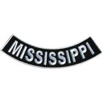 Hot Leathers Mississippi 4″ X 1″ Bottom Rocker Patch PPM5048
