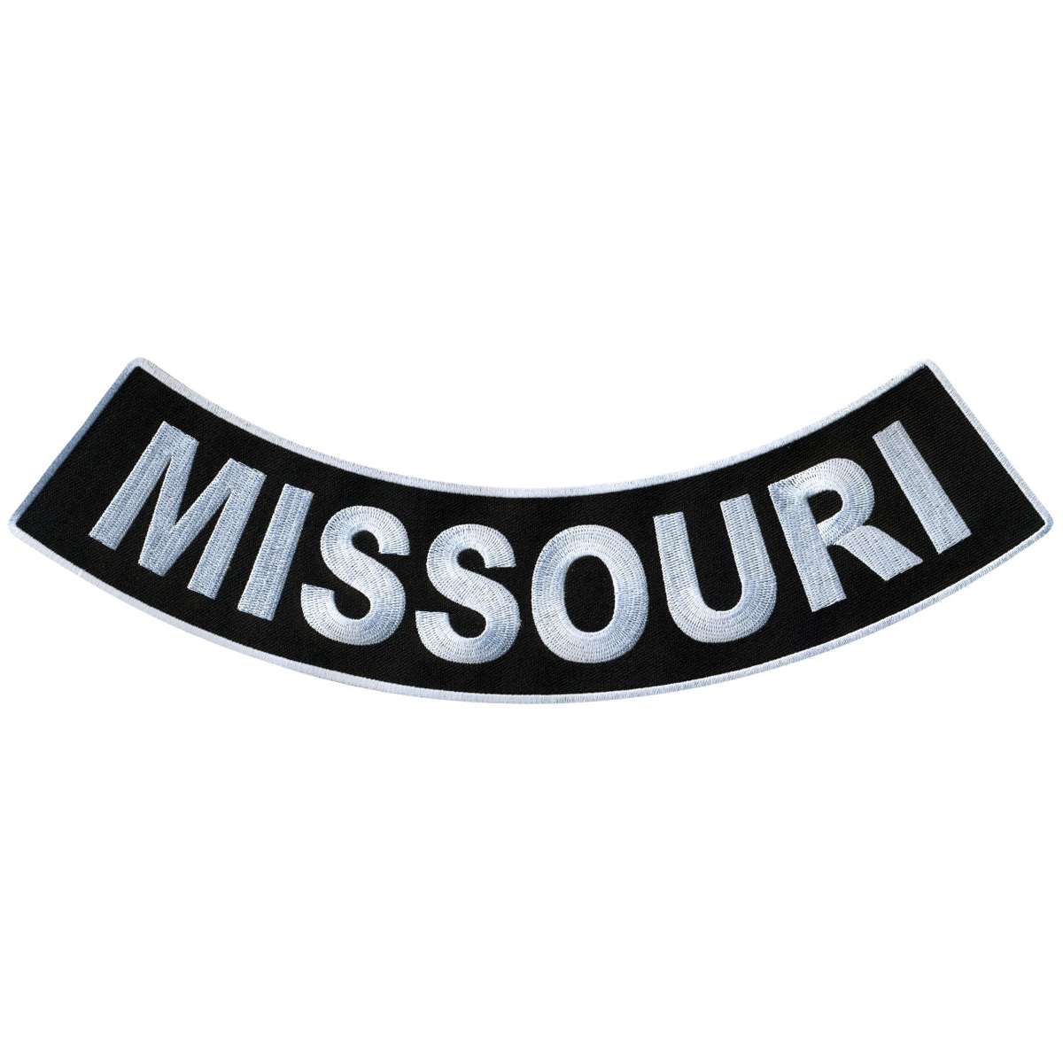 Hot Leathers Missouri 12″ X 3″ Bottom Rocker Patch PPM5049