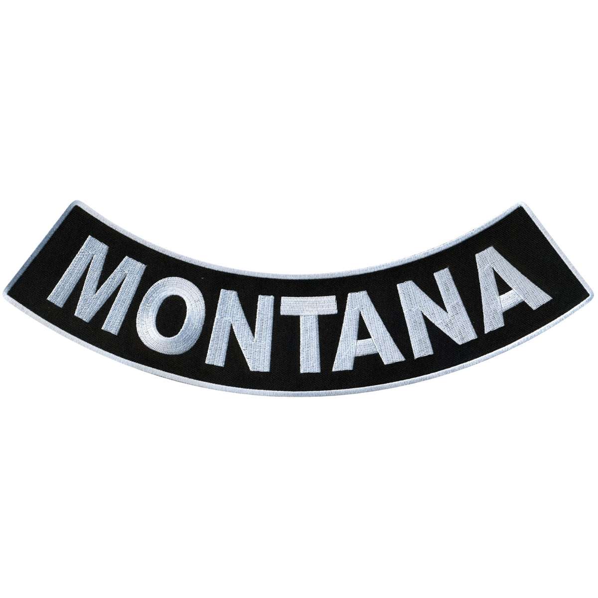 Hot Leathers Montana 12″ X 3″ Bottom Rocker Patch PPM5051