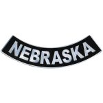 Hot Leathers Nebraska 12″ X 3″ Bottom Rocker Patch PPM5053