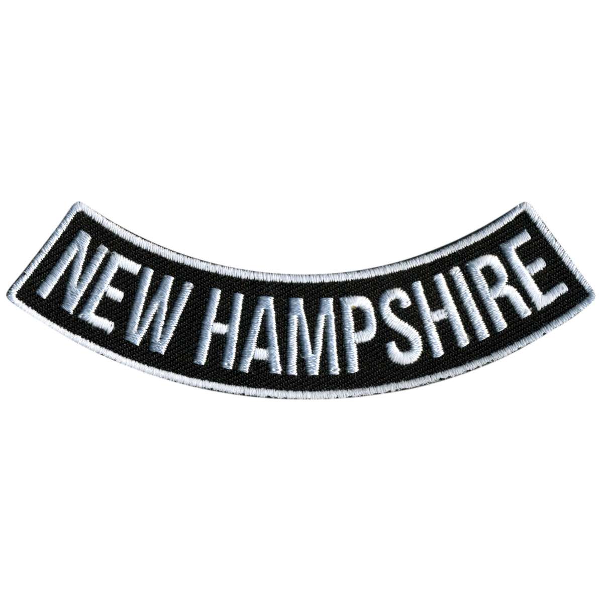 Hot Leathers New Hampshire 4″ X 1″ Bottom Rocker Patch PPM5058