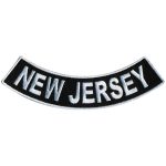 Hot Leathers New Jersey 4″ X 1″ Bottom Rocker Patch PPM5060