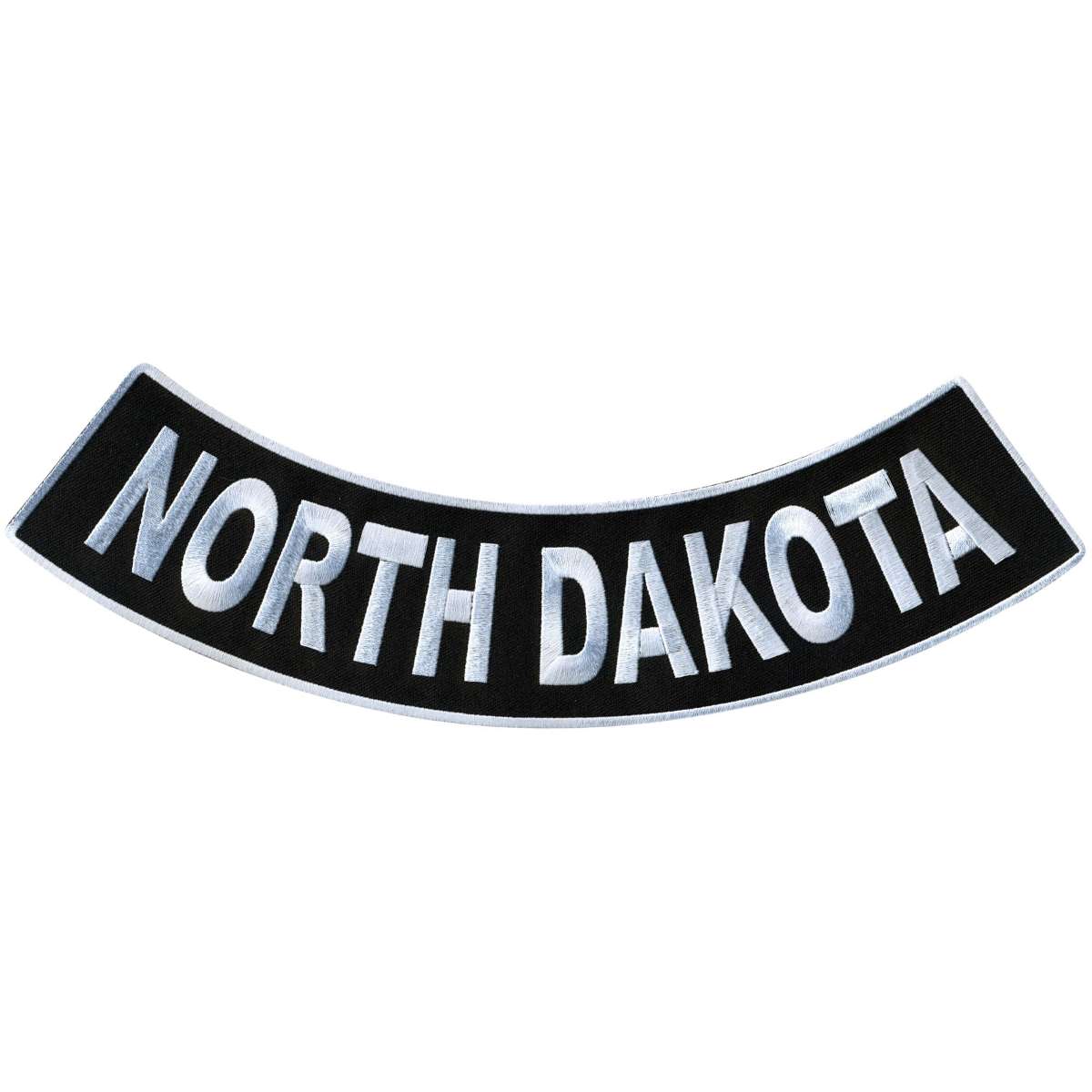 Hot Leathers North Dakota 12″ X 3″ Bottom Rocker Patch PPM5067