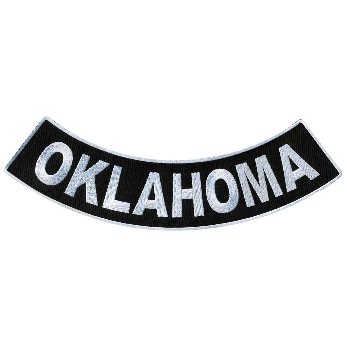 Hot Leathers Oklahoma 12″ X 3″ Bottom Rocker Patch PPM5071