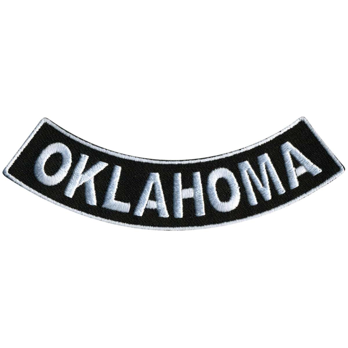 Hot Leathers Oklahoma 4″ X 1″ Bottom Rocker Patch PPM5072