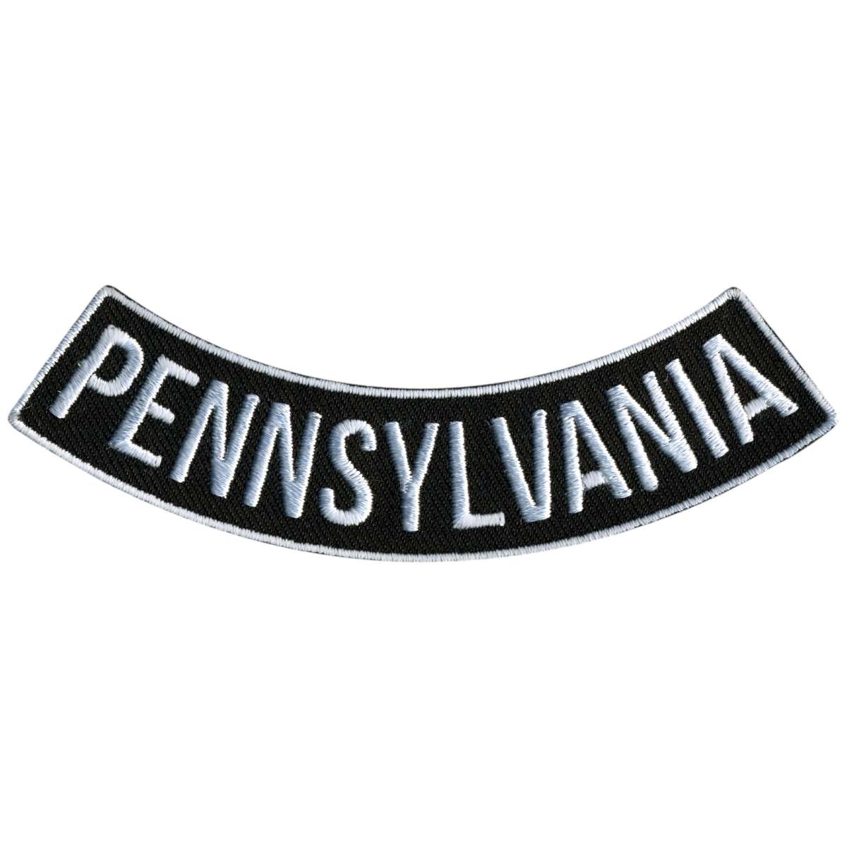 Hot Leathers Pennsylvania 4″ X 1″ Bottom Rocker Patch PPM5076