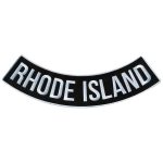 Hot Leathers Rhode Island 12″ X 3″ Bottom Rocker Patch PPM5077
