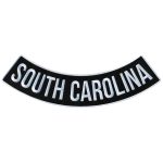 Hot Leathers South Carolina 12″ X 3″ Bottom Rocker Patch PPM5079
