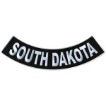 Hot Leathers South Dakota 12″ X 3″ Bottom Rocker Patch PPM5081
