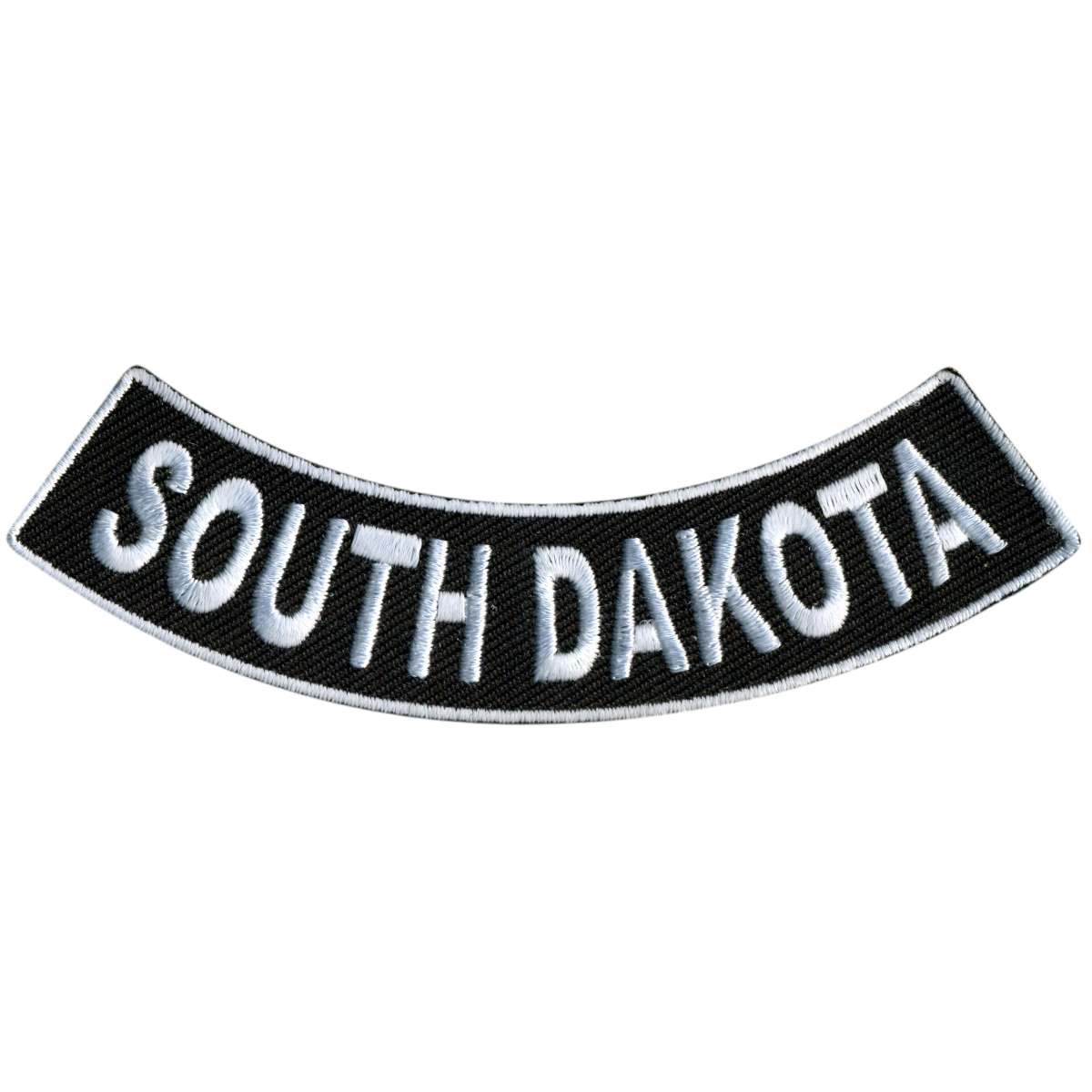 Hot Leathers South Dakota 4″ X 1″ Bottom Rocker Patch PPM5082