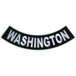 Hot Leathers Washington 12″ X 3″ Bottom Rocker Patch PPM5093