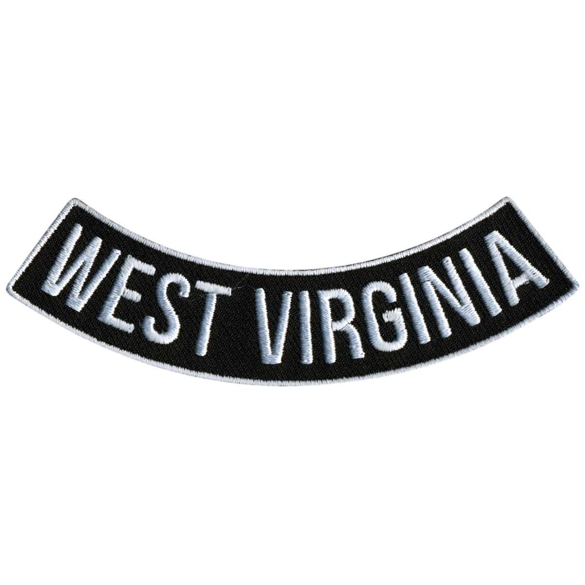 Hot Leathers West Virginia 4″ X 1″ Bottom Rocker Patch PPM5096