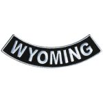 Hot Leathers Wyoming 4″ X 1″ Bottom Rocker Patch PPM5100