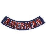 Hot Leathers American 12″ X 3″ Bottom Rocker Patch PPM5107