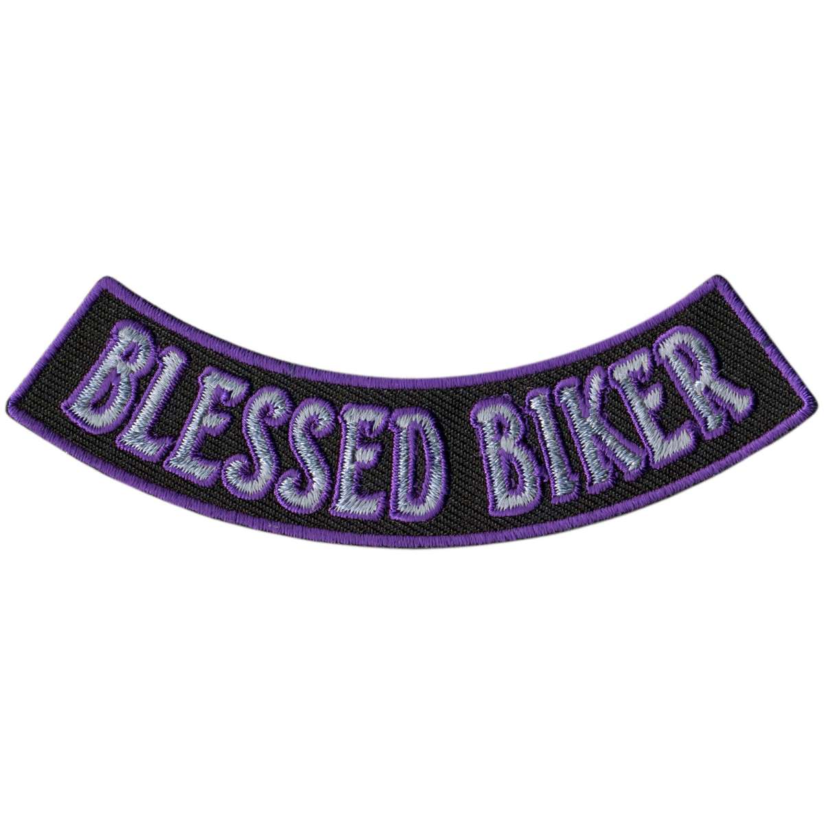 Hot Leathers Blessed Biker 4″ X 1″ Bottom Rocker Patch PPM5114