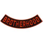 Hot Leathers Brotherhood 4″ X 1″ Bottom Rocker Patch PPM5116