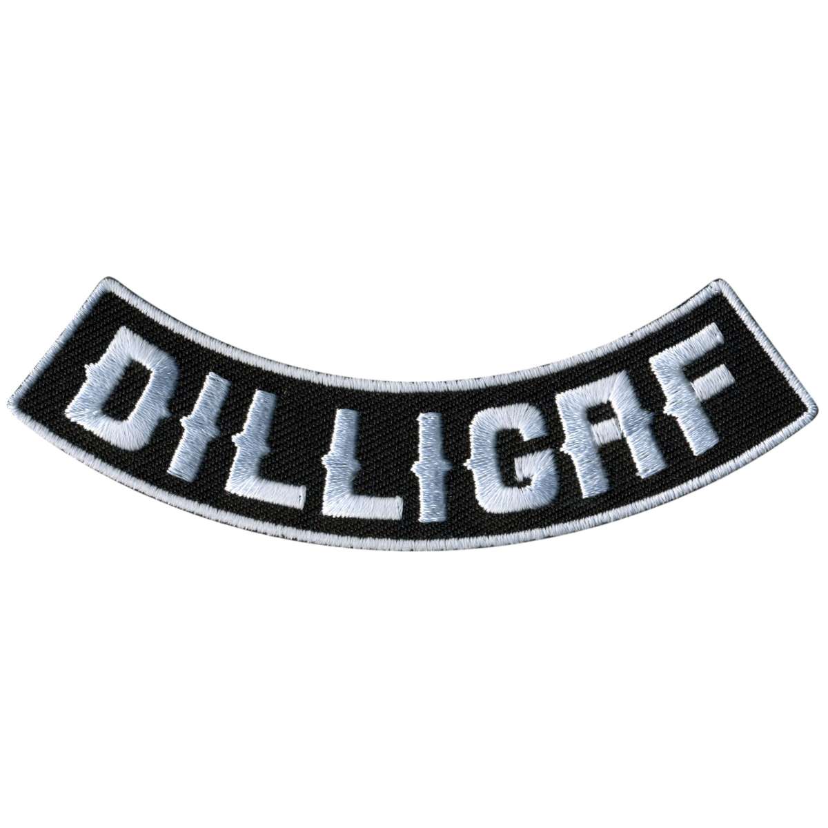 Hot Leathers DILLIGAF  4″ X 1″ Bottom Rocker Patch PPM5126
