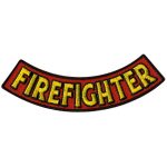 Hot Leathers Firefighter 4″ X 1″ Bottom Rocker Patch PPM5132