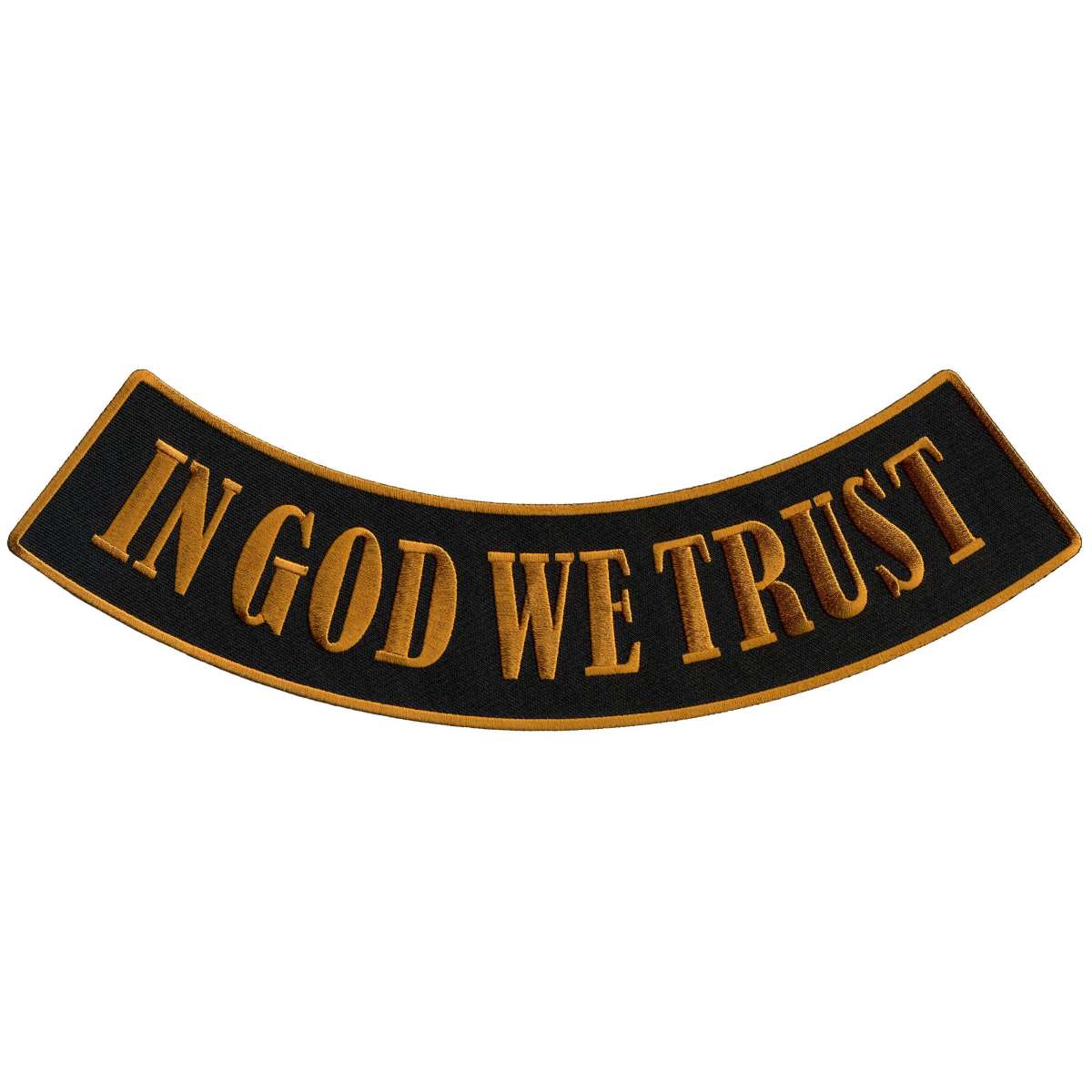 Hot Leathers In God We Trust 12″ X 3″ Bottom Rocker Patch PPM5135