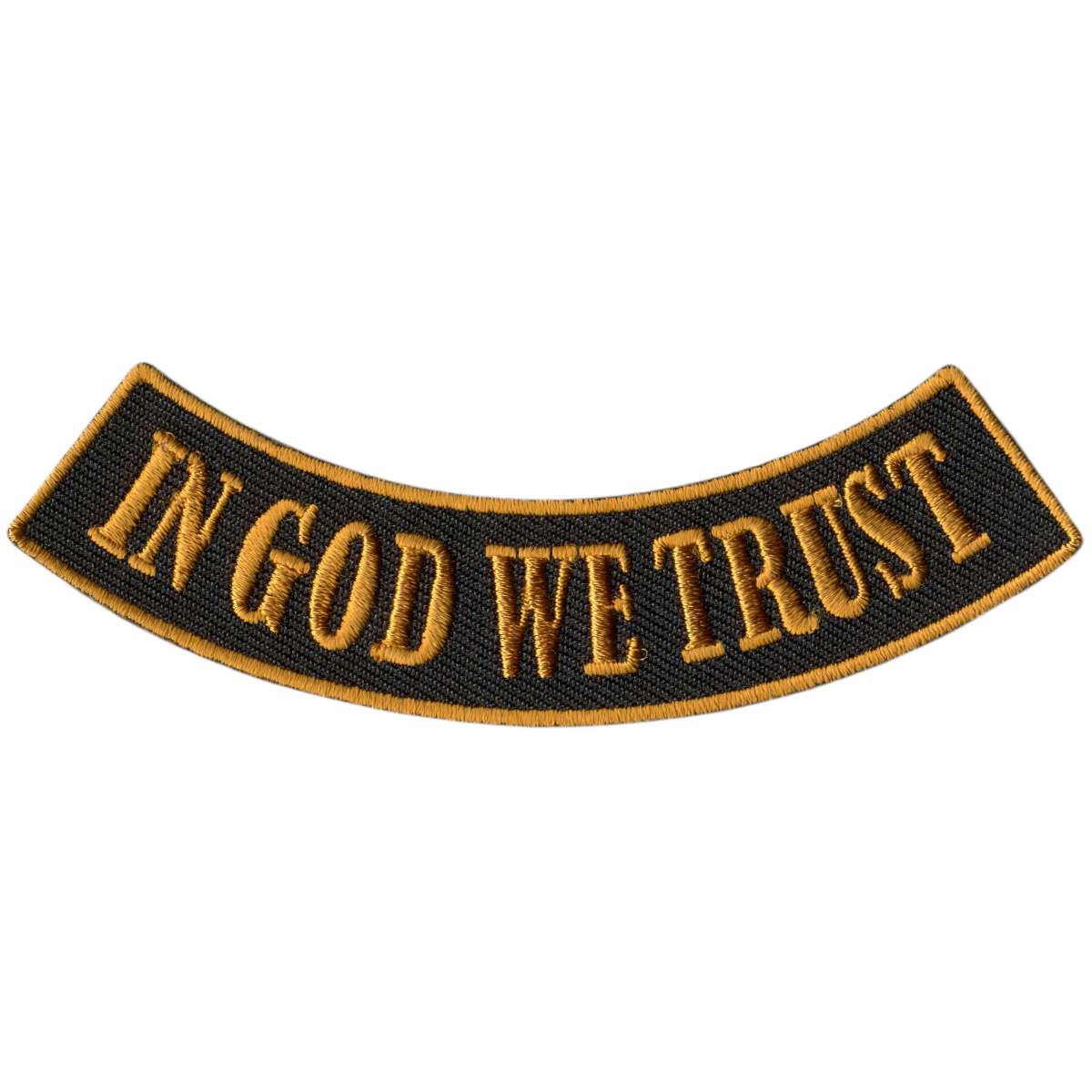 Hot Leathers In God We Trust 4″ X 1″ Bottom Rocker Patch PPM5136