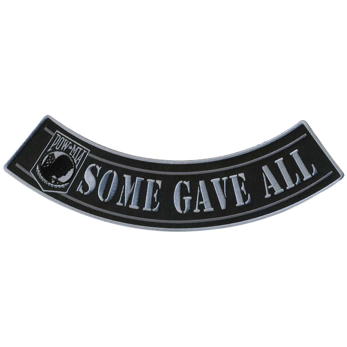 Hot Leathers Some Gave All 12″ X 3″ Bottom Rocker Patch PPM5153