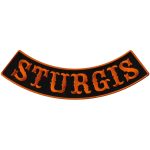 Hot Leathers PPM5155 Sturgis 12″ X 3″ Bottom Rocker Patch