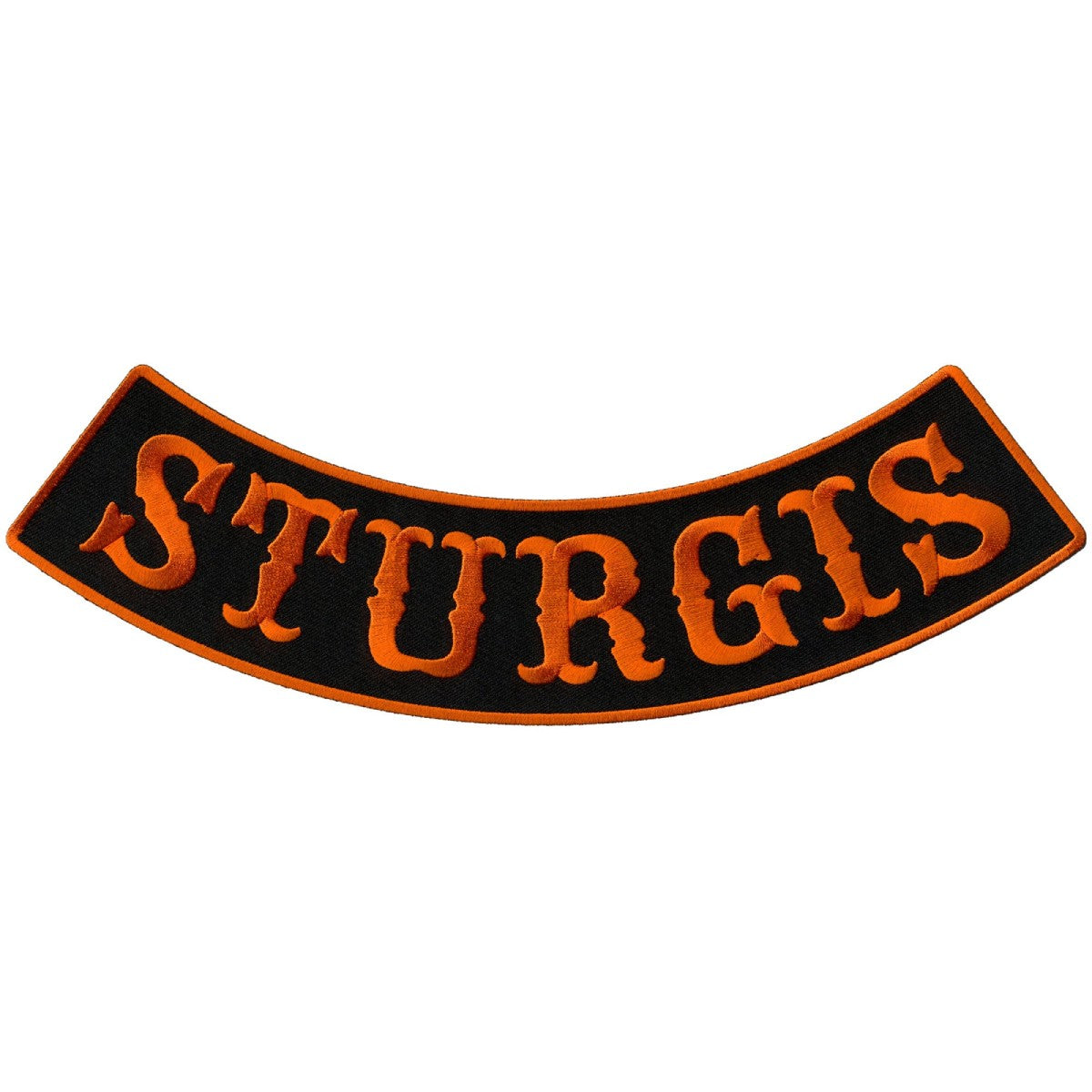 Hot Leathers PPM5155 Sturgis 12″ X 3″ Bottom Rocker Patch