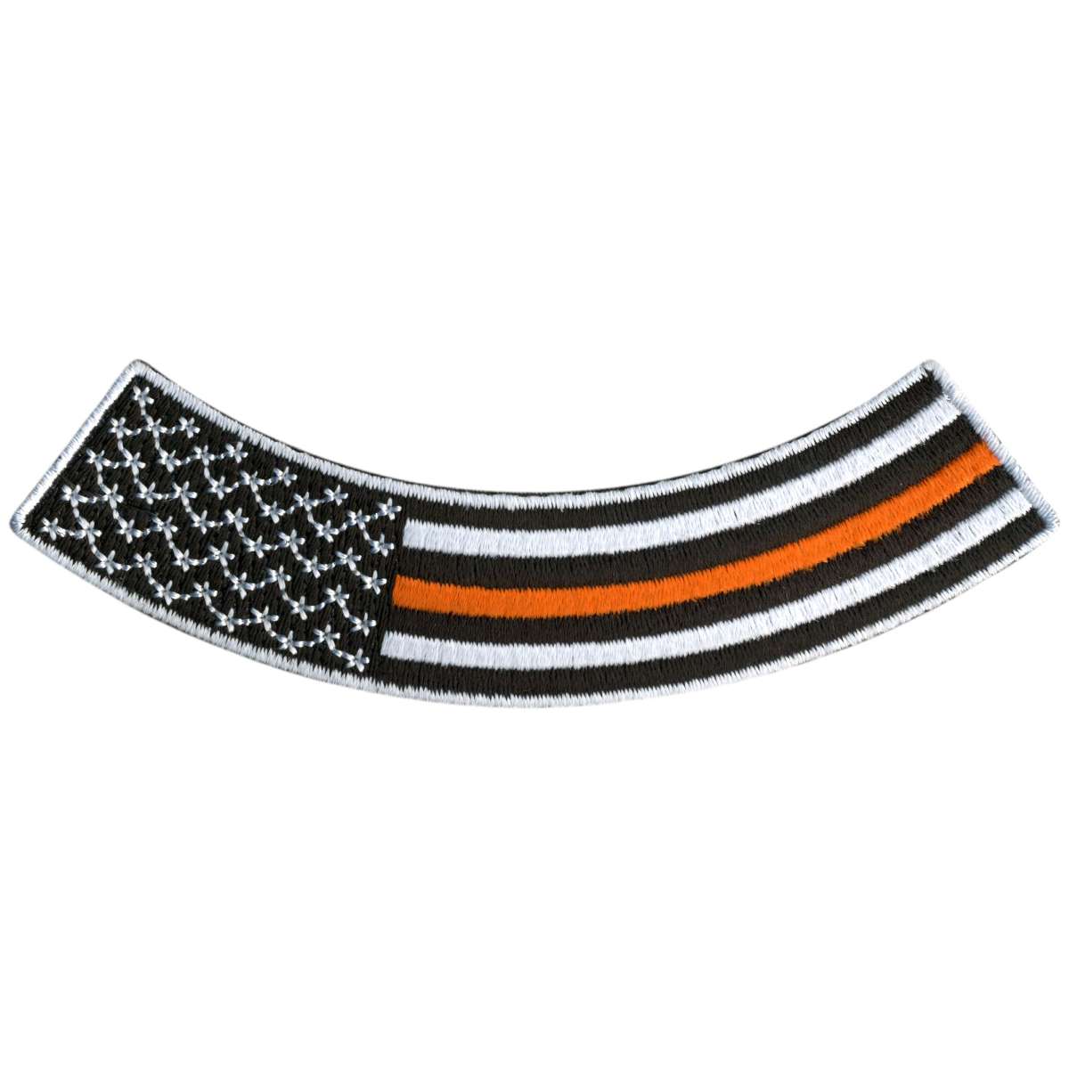 Hot Leathers This Orange Line 4″ X 1″ Bottom Rocker Patch PPM5162