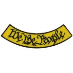 Hot Leathers We The People 4″ X 1″ Bottom Rocker Patch PPM5166