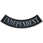 Hot Leathers Independent 12″ X 3″ Bottom Rocker Patch PPM5169