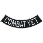 Hot Leathers Combat Vet 4″ X 1″ Bottom Rocker Patch PPM5174