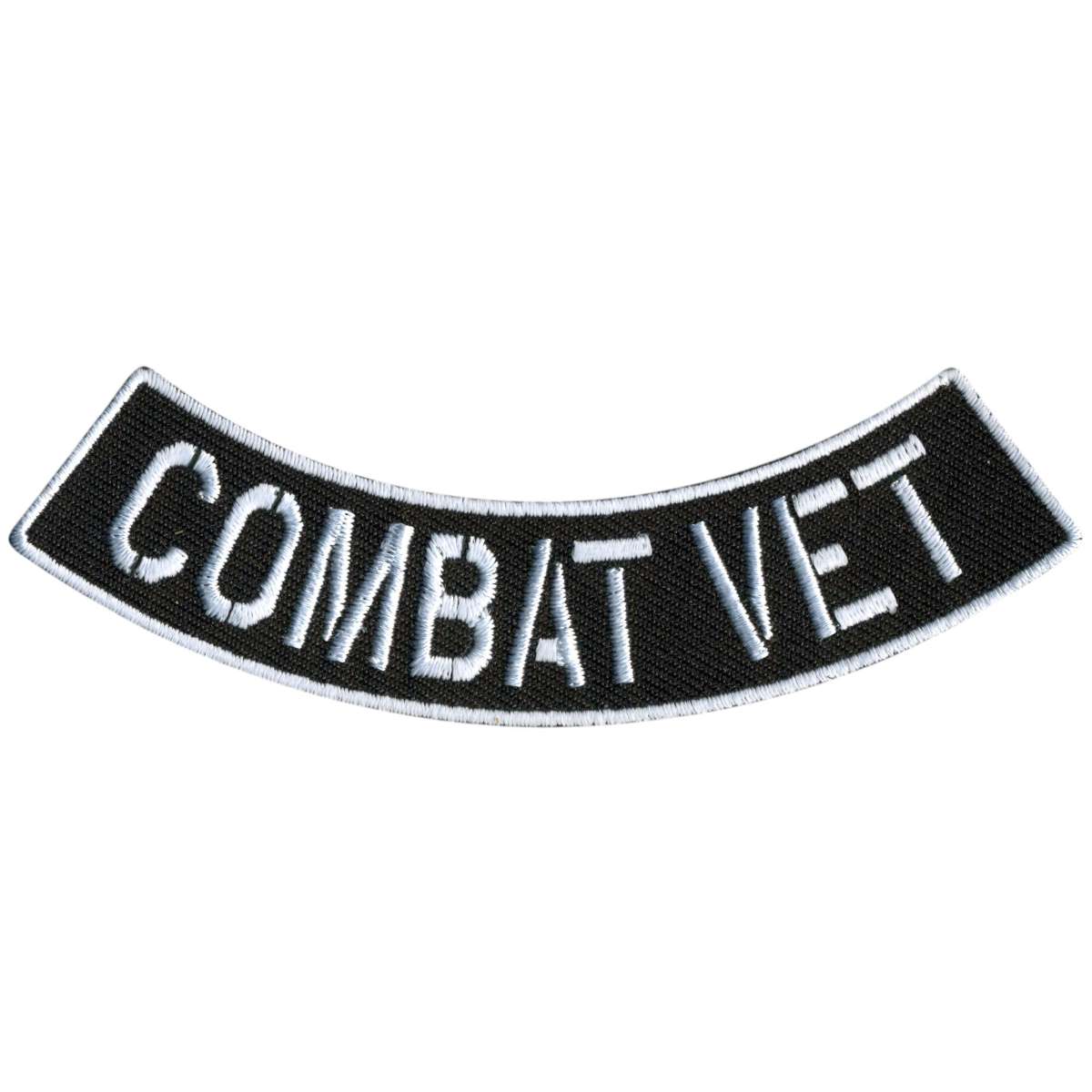 Hot Leathers Combat Vet 4″ X 1″ Bottom Rocker Patch PPM5174