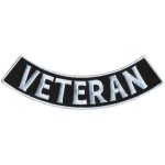 Hot Leathers Veteran 4″ X 1″ Bottom Rocker Patch PPM5178