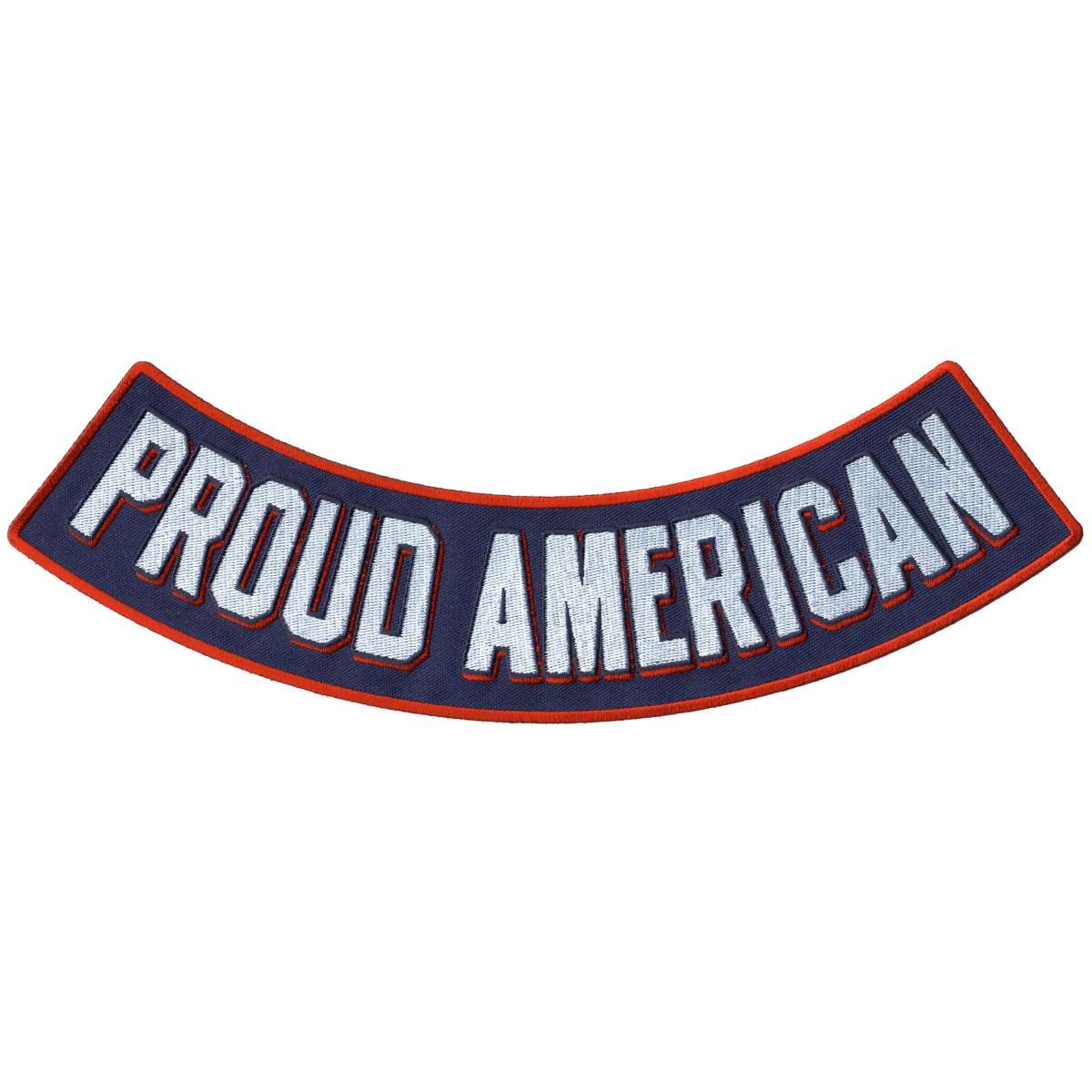 Hot Leathers Proud American 12″ x 3″  Bottom Rocker Patch PPM5179